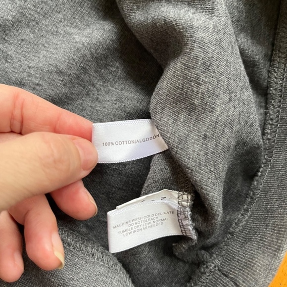 Cutter and Buck Lakemont Stretch Gray Cotton V Neck Pullover Sweater, Size L - Picture 7 of 7